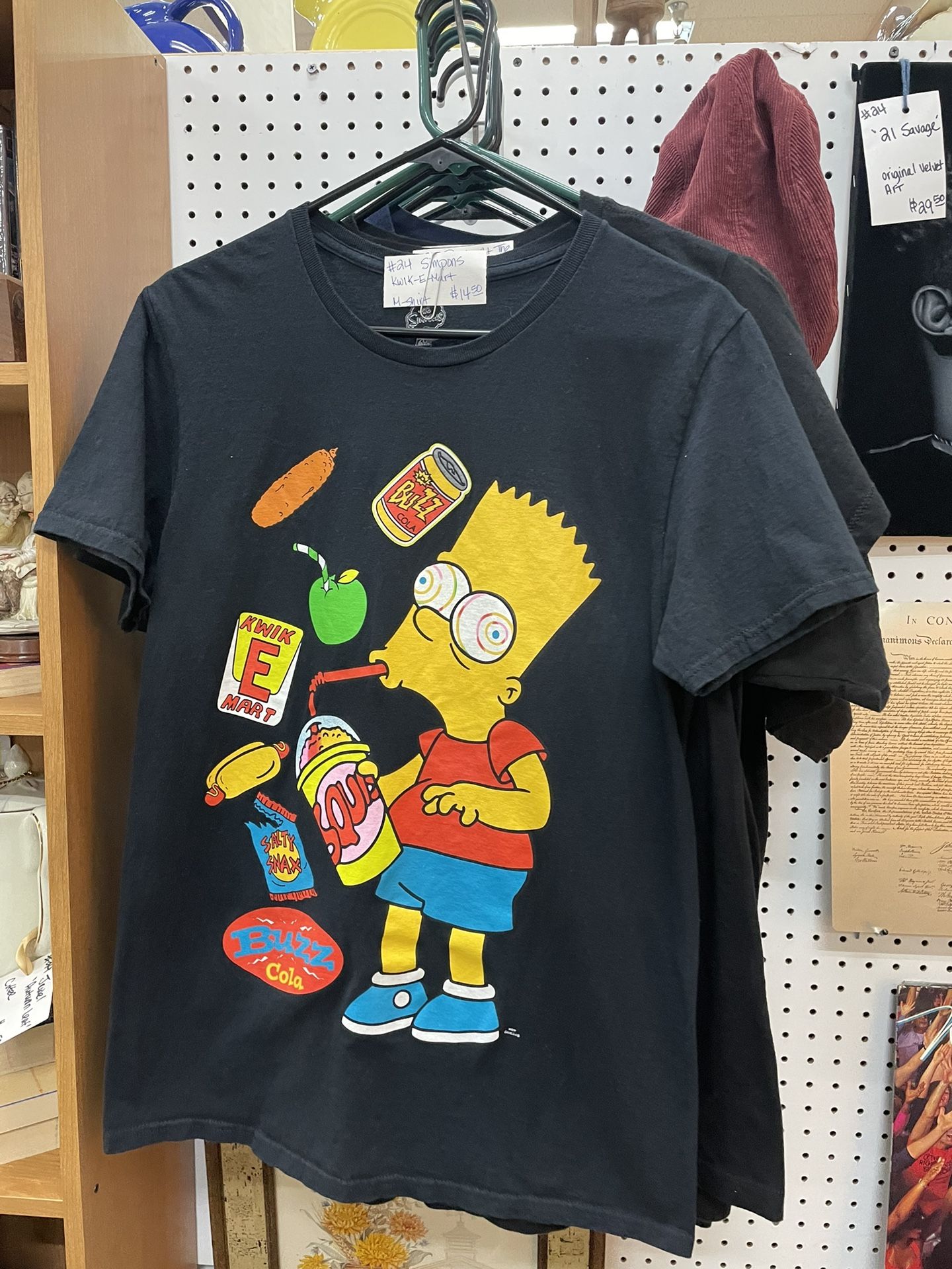 Simpsons Shirt KwikEMart Medium