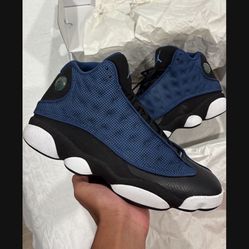 Vnds Jordan 13 Brave Blue Size 11.5