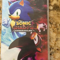 Sonic X Shadow Generations - Nintendo Switch