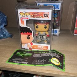 RYU Funko (Signed)