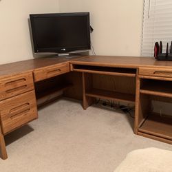 Solid Oak Desk