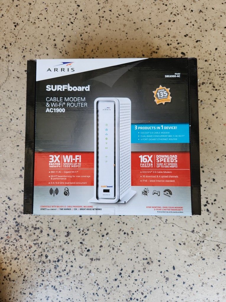 Arris Cable Modem N WiFi Router 