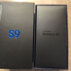 Samsung Galaxy S9 Midnight Black Bar Style Smartphone with Box Included