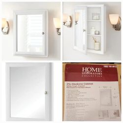 21in Framed Medicine Cabinet 
(New In Box)