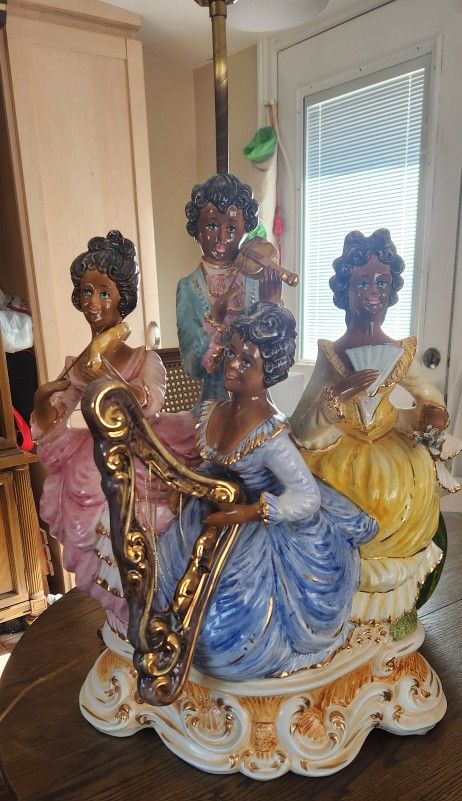 Capodimonte Vintage Victorian Italian Porcelain