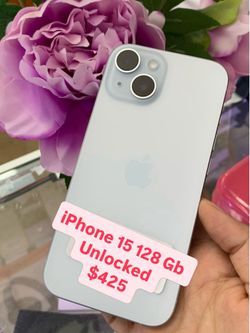 Unlocked - iPhone 15 128 Gb and clean imei
