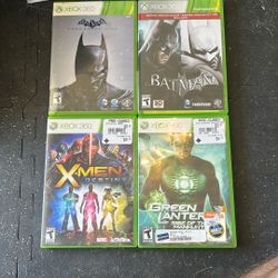 Batman And Super Hero Xbox 360 Games 