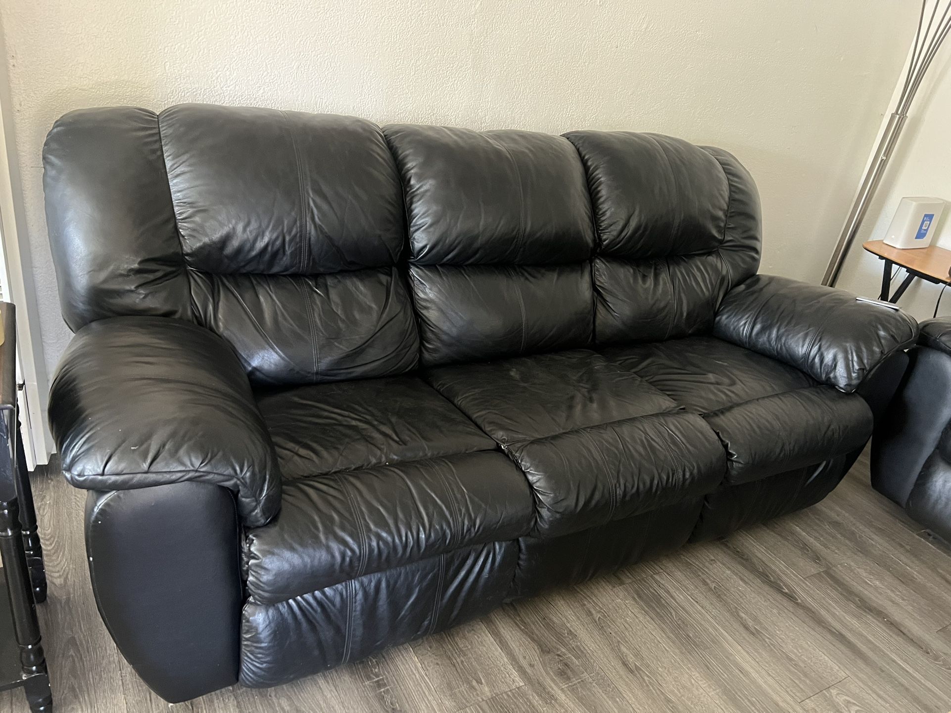 Set Of Couches Black
