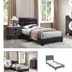 Twin Bed Frame Not Including Mattress 