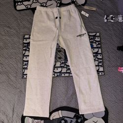 Essentials Light Oat Uncuffed Sweats XL