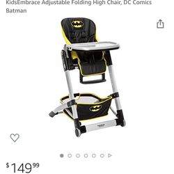 $80 Batman High Chair - Excellent Condition