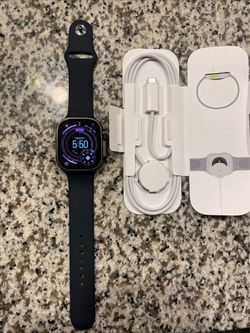NEW Never Used Apple Watch Ultra 3 Black GPS + Cellular 49MM Black Titanium Unlocked