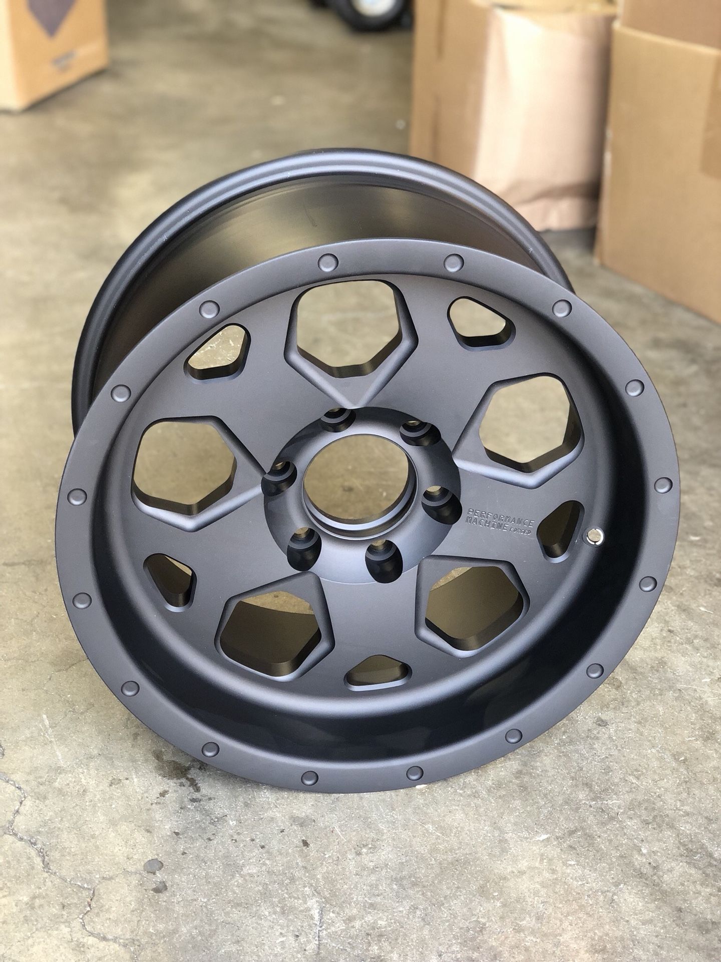 Raptor wheels by Performance Machine