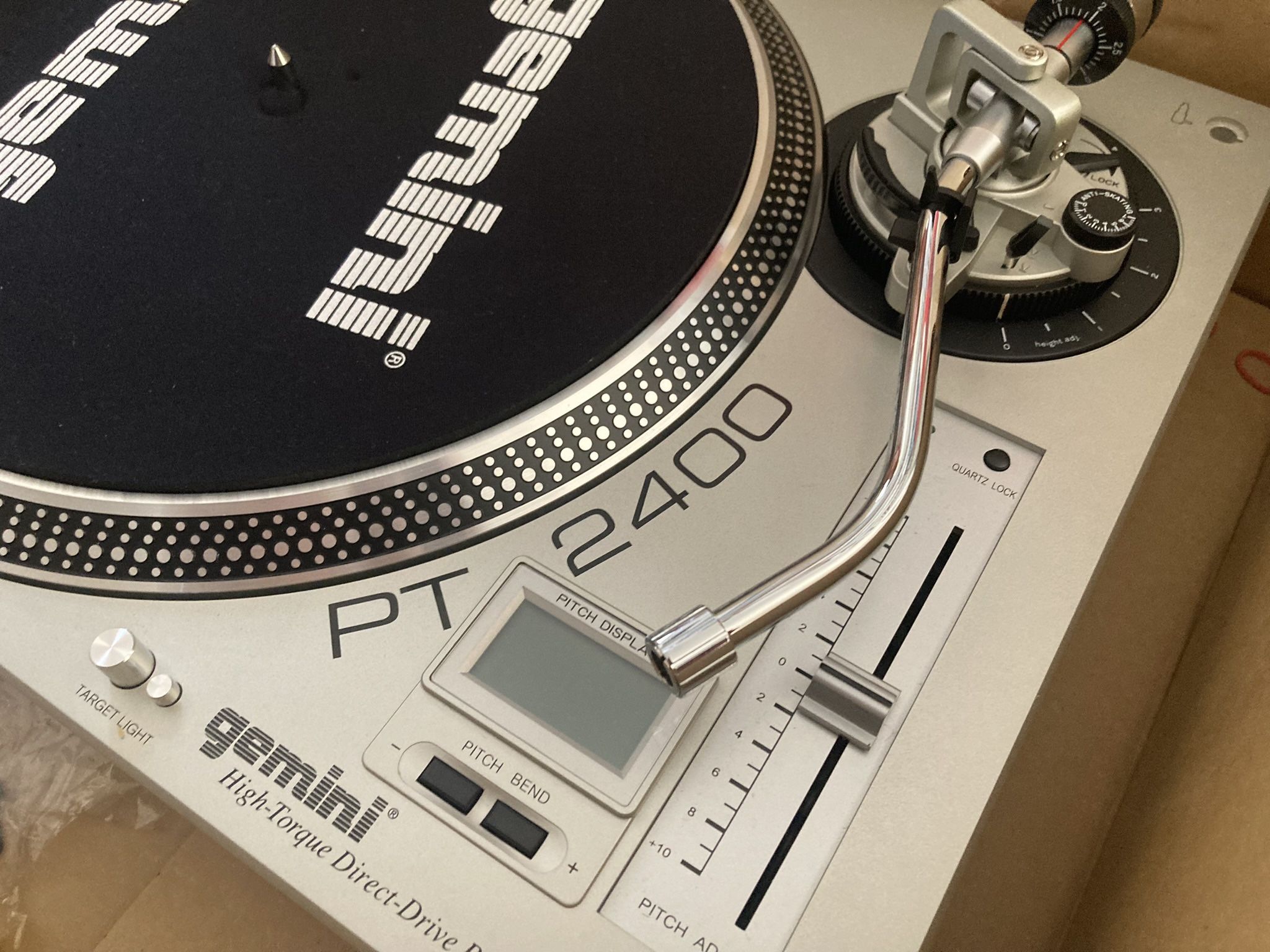 DJ ターンテーブル gemini PT2400 【公式通販】