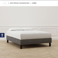 Dreamcloud king bed foundation