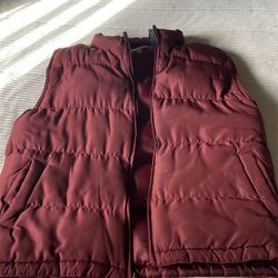 Burgundy Boys Vest 