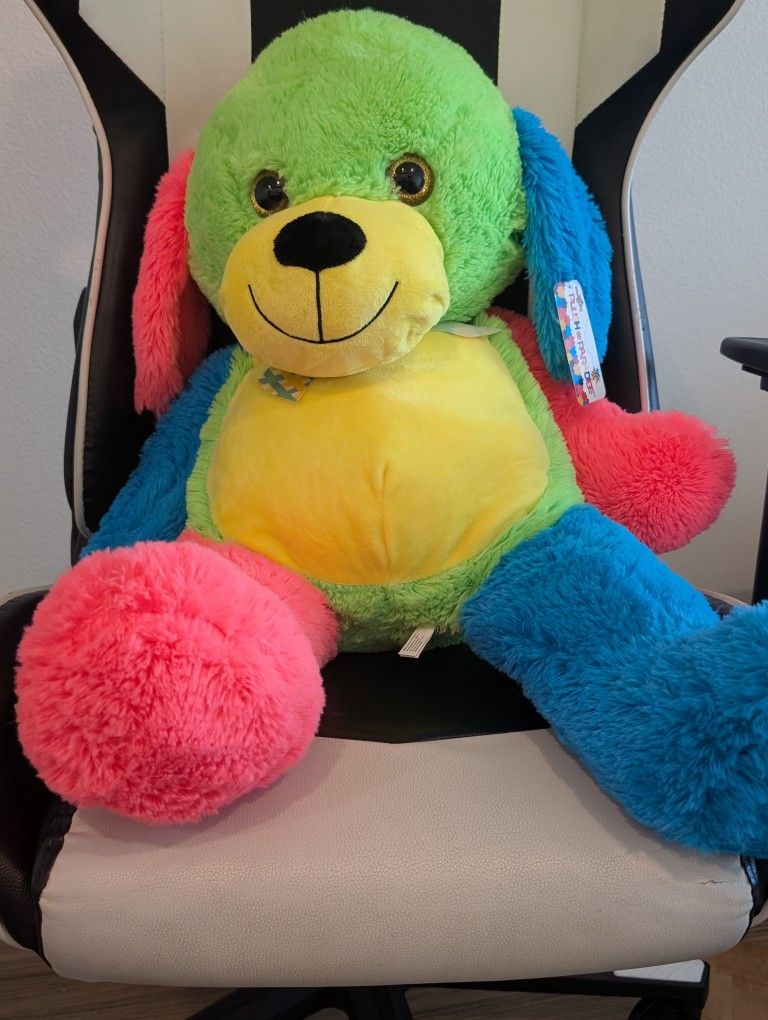 Plush Paradise Multi Color Dog