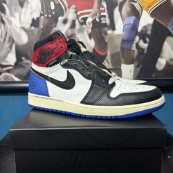 Jordan 1 Retro High OG SP Fragment x Union LA Varsity Red Sport Royal