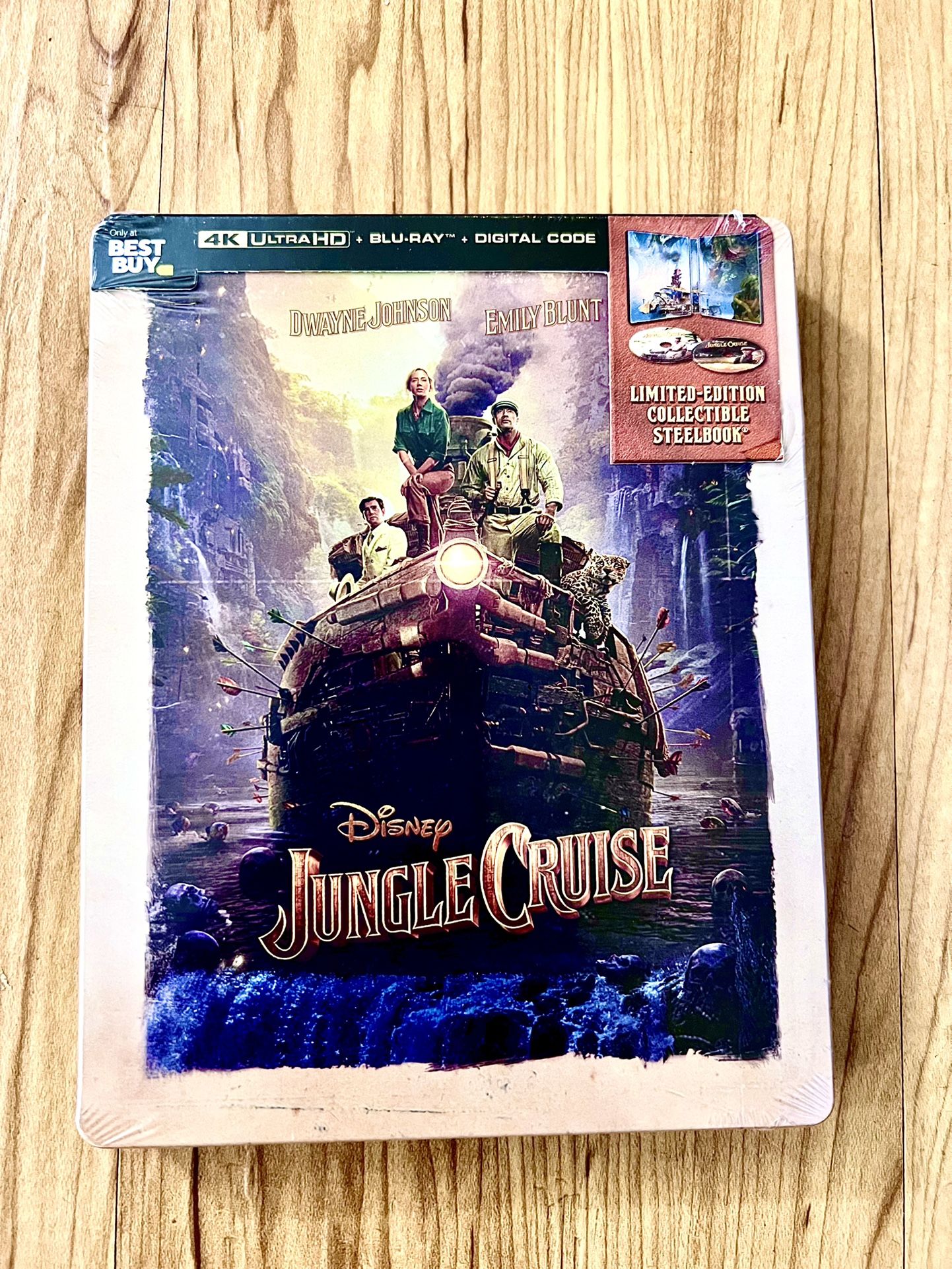 Jungle Cruise 4K UHD SteelBook + Digital