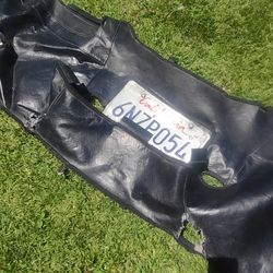 Lower leather bra Sentra SER b15 spec v black