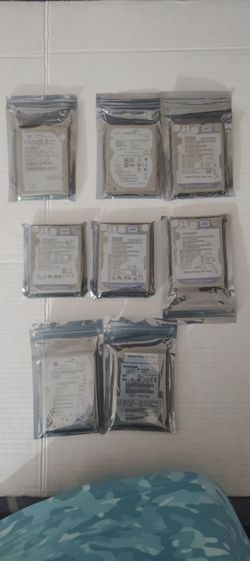 Laptop SATA Internal Hard Drives 500GB, 320GB, 250GB, good working condition