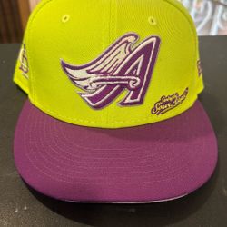 7 1/2 Fitted Angels Swingin Sour Apple Hat