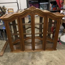 Hutch Cabinet Top Only - $10