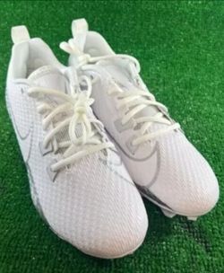Brand New Nike Vapor Edge Speed 360 2 White Silver Football Cleats Men Size 10