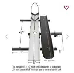 Motorcycle rack
