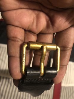 2 Gucci belts both like new 125 a piece