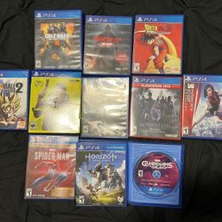 PS4 GAMES $20 EACH