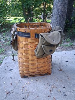Vintage Trappers Basket, Excellent Condition All Original