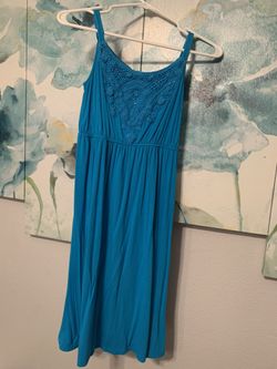 Blue dress size ps