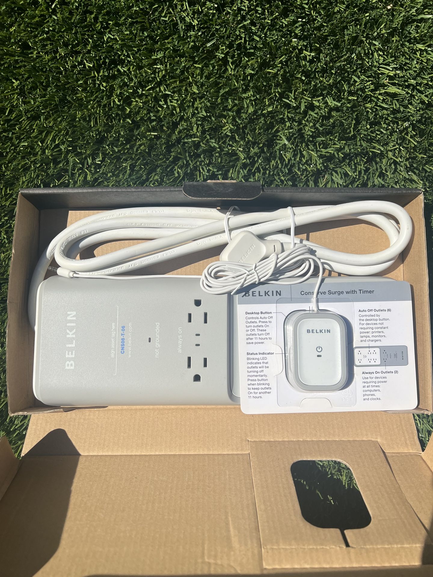 Belkin Conserve Surge With Timer 