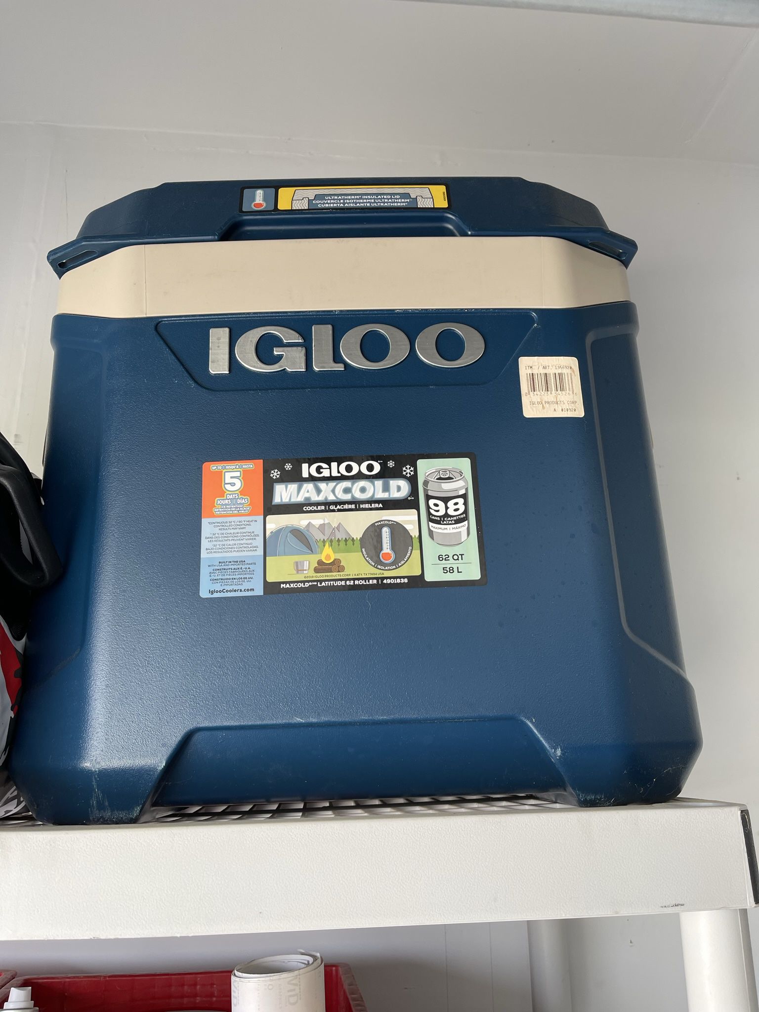 Igloo 62QT Cooler
