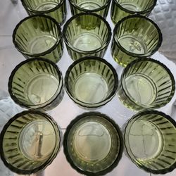 Glass Candle holders