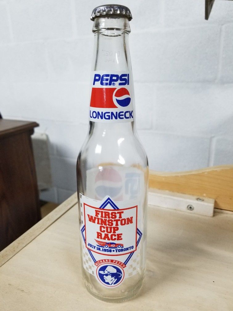 Richard Petty Collectible Pepsi Bottle