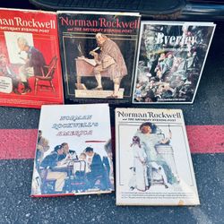 Norman Rockwell Book Lot