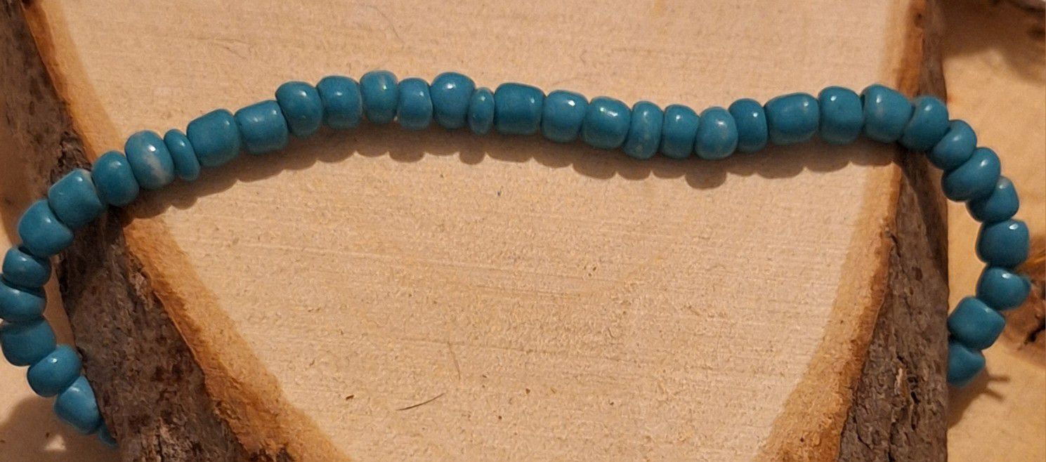 Turquoise Color Bead Bracelet