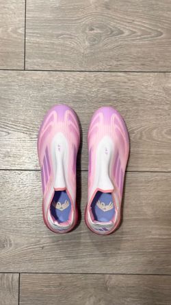 F50 FG 305 cleats clear pink / purple glow / light pink