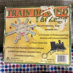 Train Domino Package  Complete Set