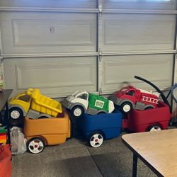 3 Toy Trucks