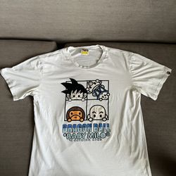 Bape X Dragon Ball DBZ T-Shirt SIZE L