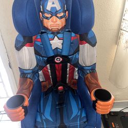 Kids Embrace Captain America 2-in-1 Forward-Facing Harness Baby Car Seat