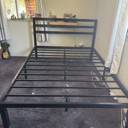 Full Used Bed Frame 