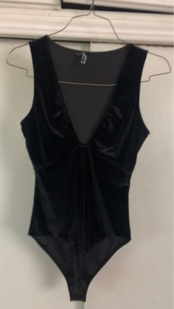 Velour body suit