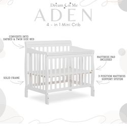 Mini Crib And Serta Mattress