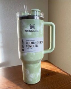 Limited Edition Tie Dye Citron 40oz Stanley Tumbler 