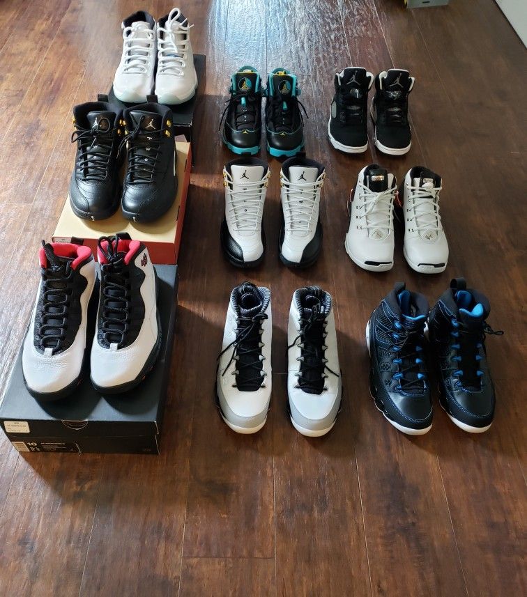 Air Jordan Retros Size 10
