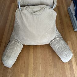 Backrest Pillow With Arms & Adjustable Headrest